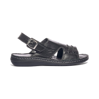 GLAMOUR 3180 NERO Sandali Uomo 