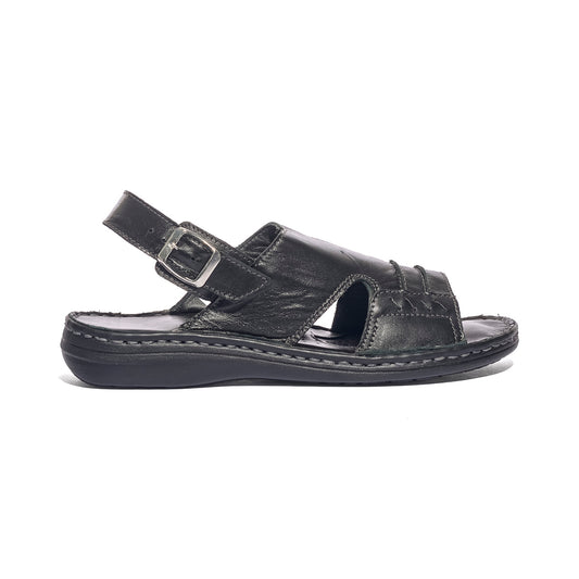 GLAMOUR 3180 NERO Sandali Uomo 
