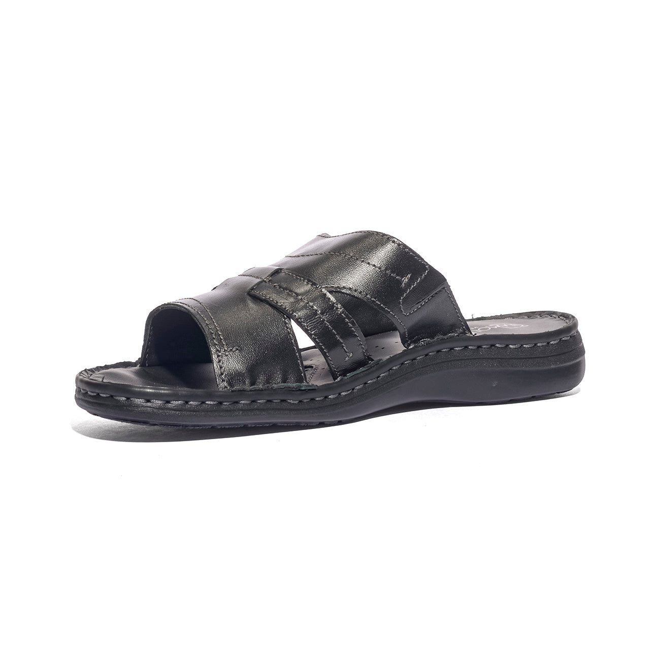 GLAMOUR 3841A NERO Sandali Uomo 