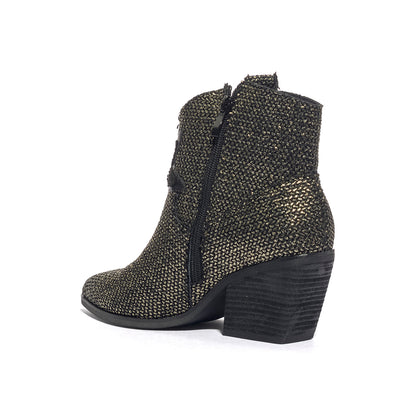 GOLD & GOLD GU226 NERO Stivaletti Donna 