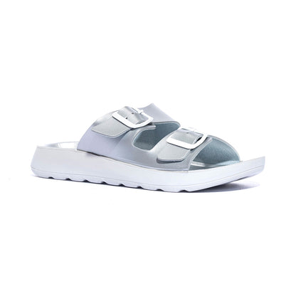 IN BLU AG000012 ARGENTO Ciabatte Donna 
