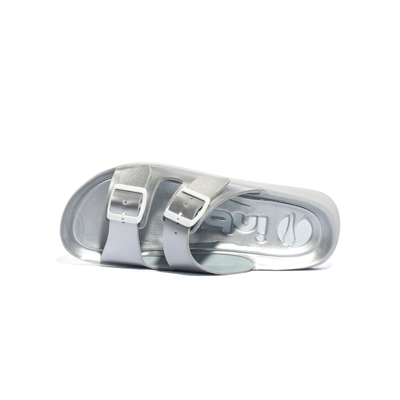 IN BLU AG000012 ARGENTO Ciabatte Donna 