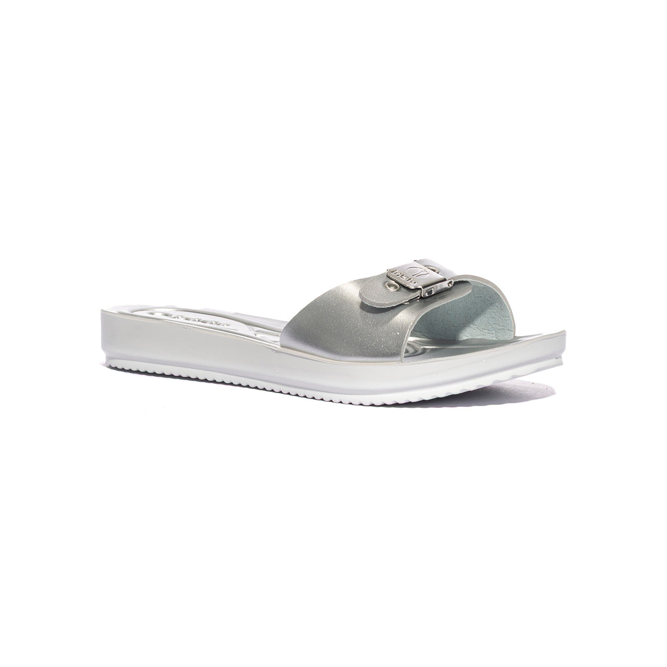 IN BLU BM000072 ARGENTO Ciabatte Donna 