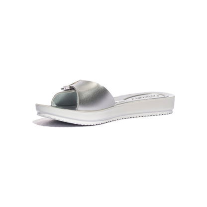 IN BLU BM000072 ARGENTO Ciabatte Donna 