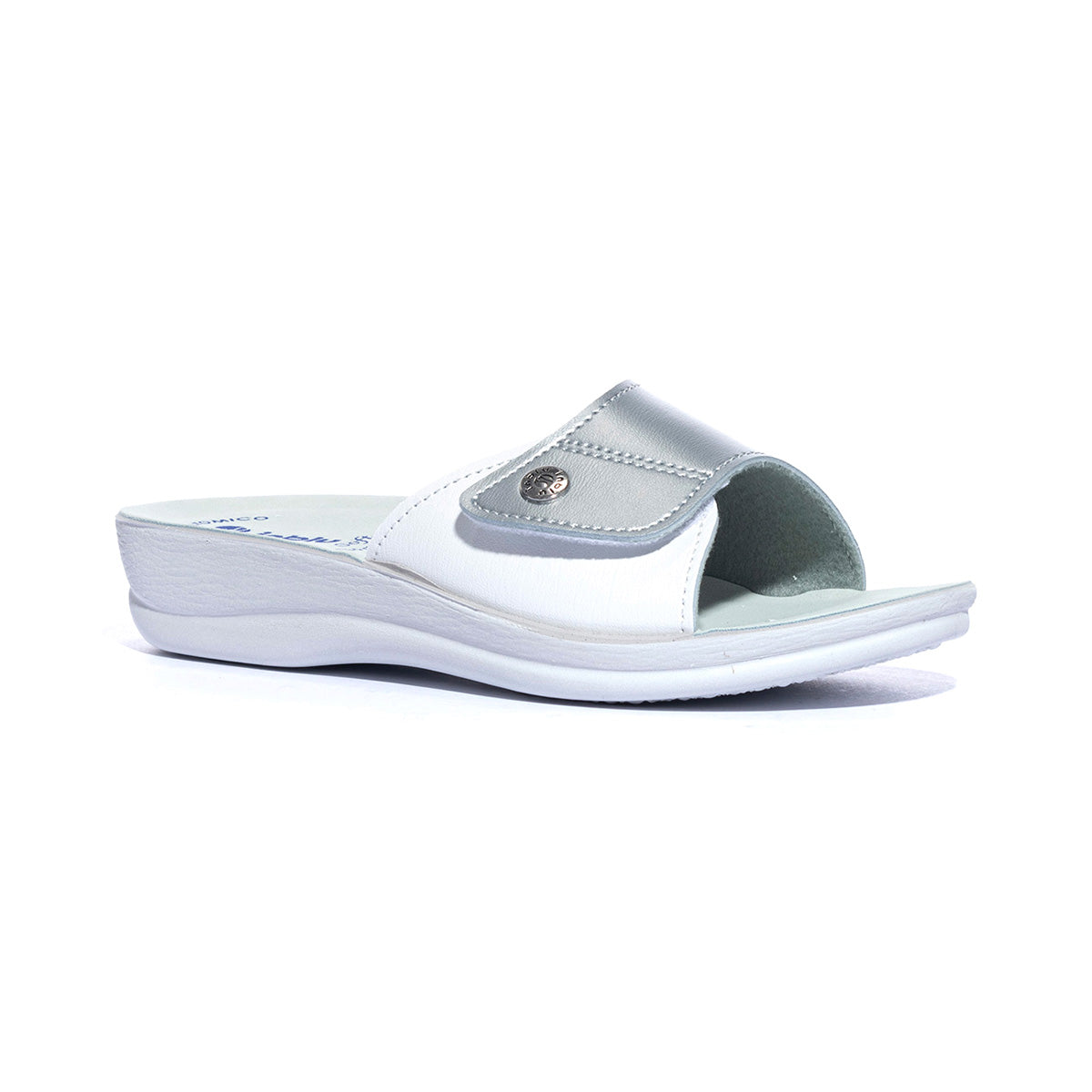 IN BLU VR000061 018  ARGENTO Ciabatte Donna 