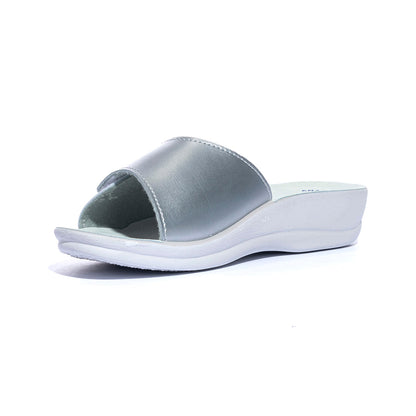 IN BLU VR000061 018  ARGENTO Ciabatte Donna 