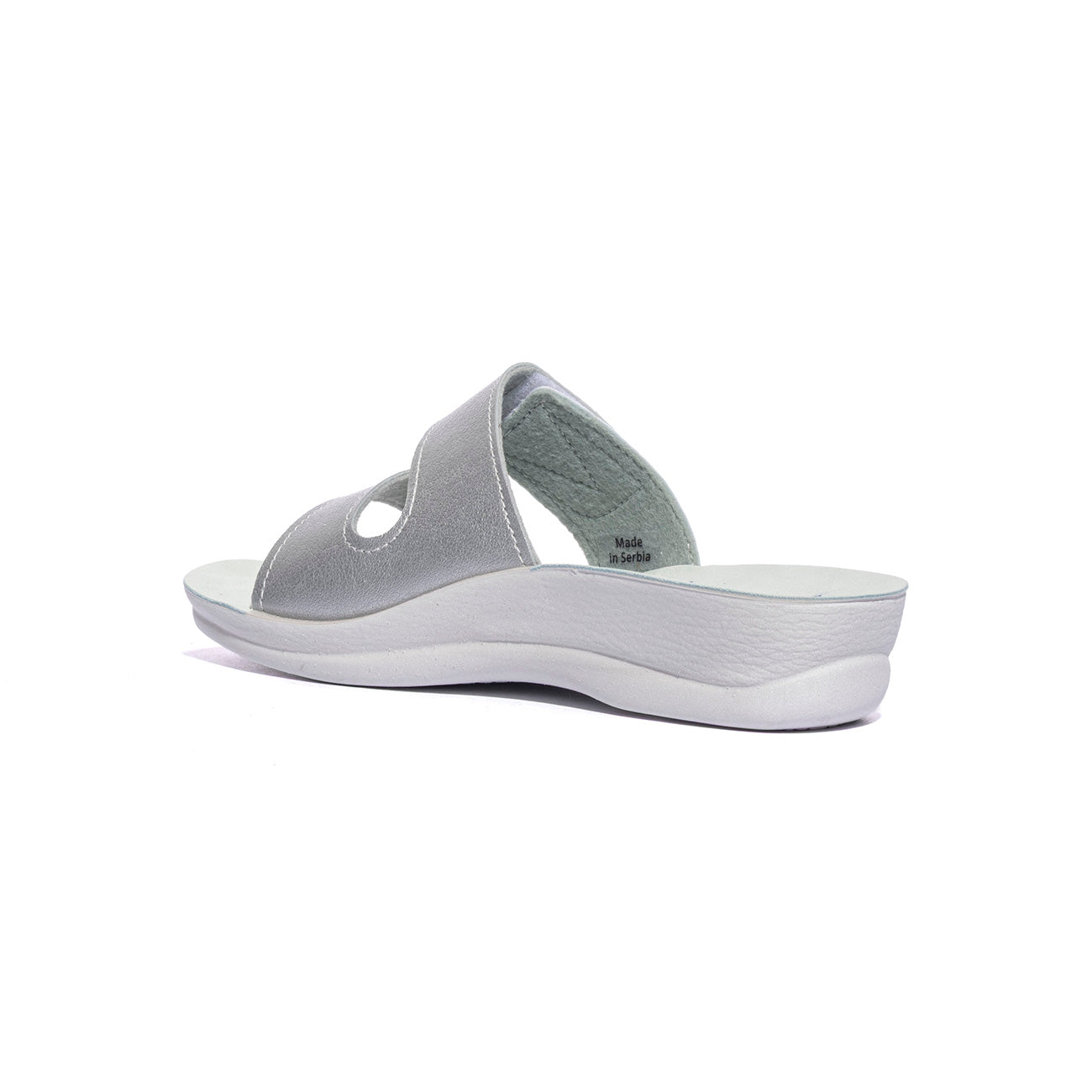 IN BLU VR000063 018  ARGENTO Ciabatte Donna 