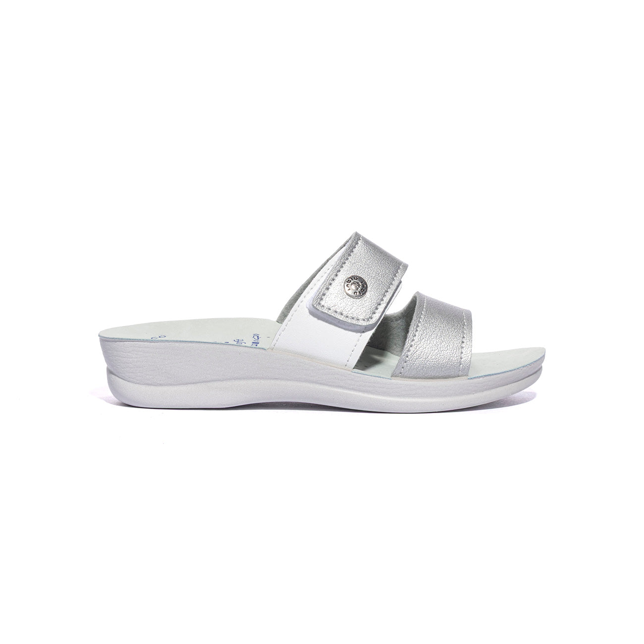 IN BLU VR000063 018  ARGENTO Ciabatte Donna 