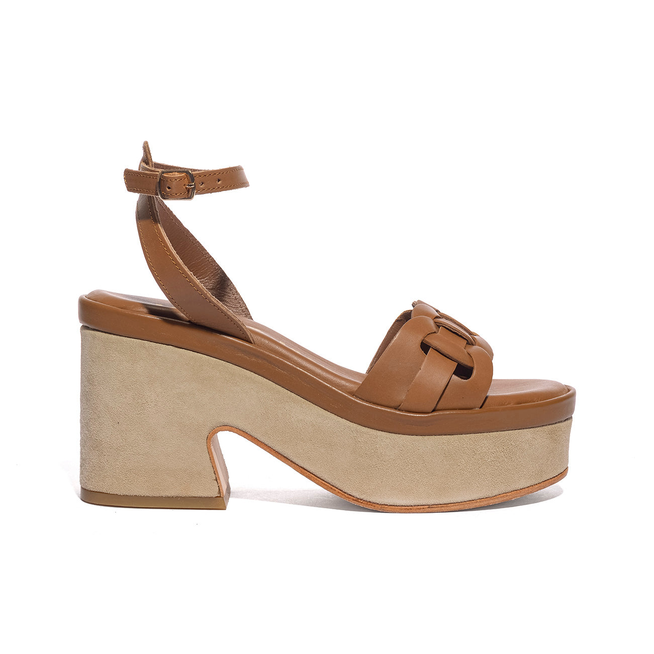 JANET&JANET J-152B CUOIO Sandali Donna 