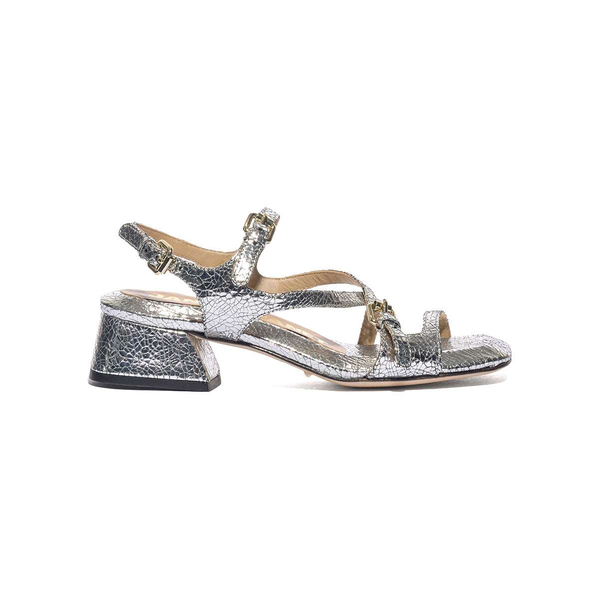 JANET&JANET J-202 SILVER Sandali Donna 