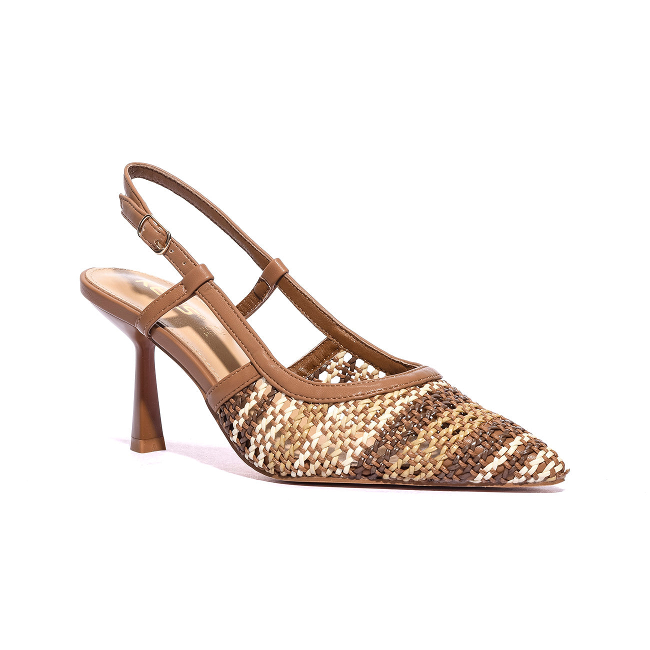 KEYS K12060 BROWN BGE WHTBROWN BGE WHT Decollete Donna 