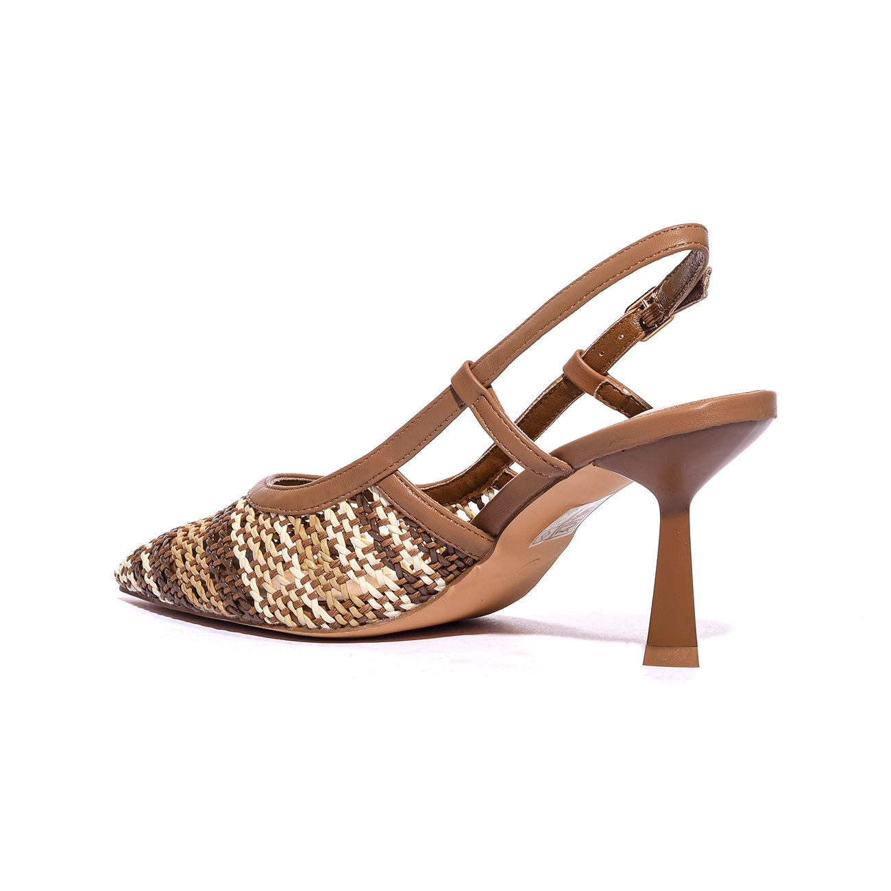 KEYS K12060 BROWN BGE WHTBROWN BGE WHT Decollete Donna 