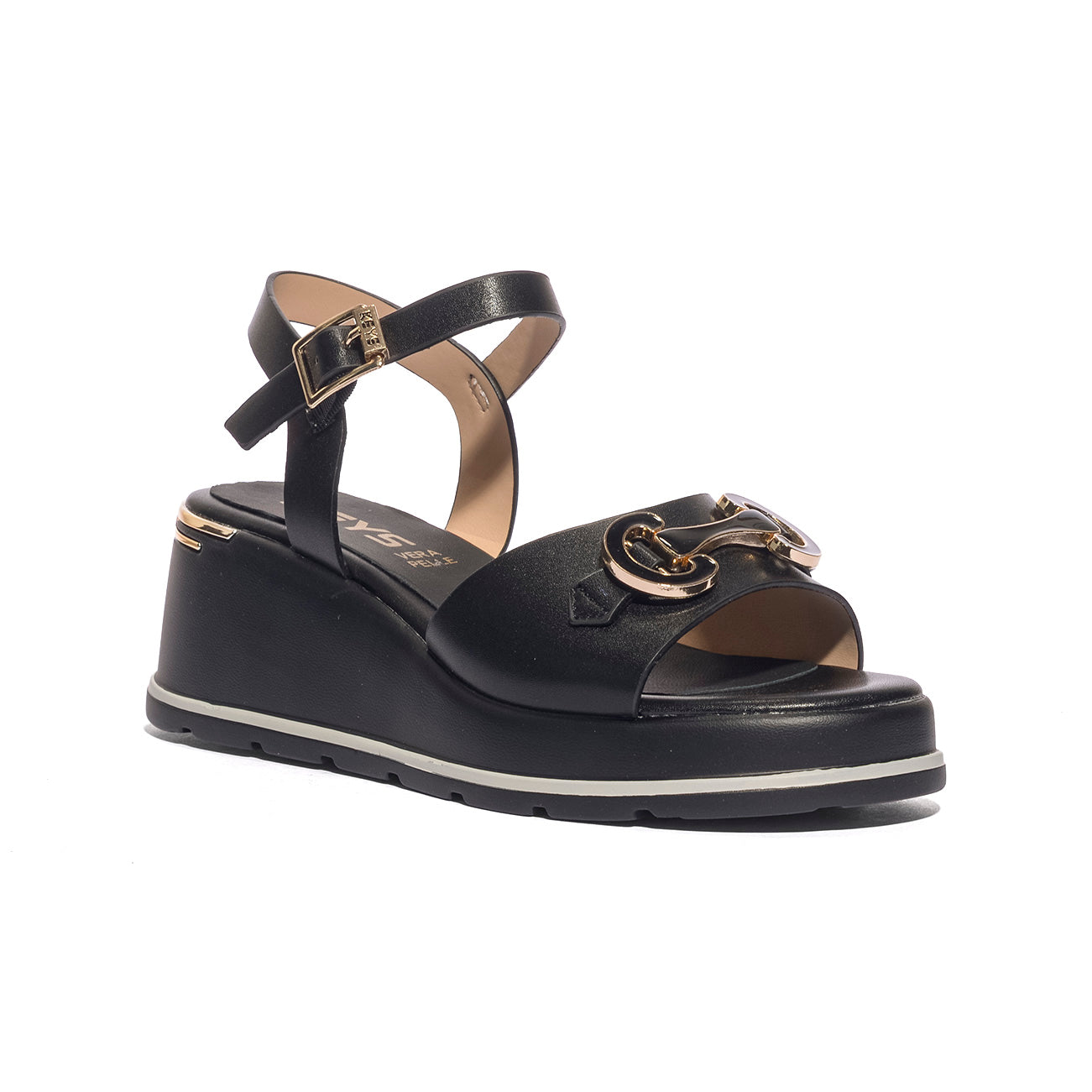KEYS K12111 BLACK Sandali Donna 