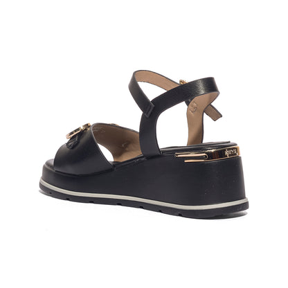 KEYS K12111 BLACK Sandali Donna 