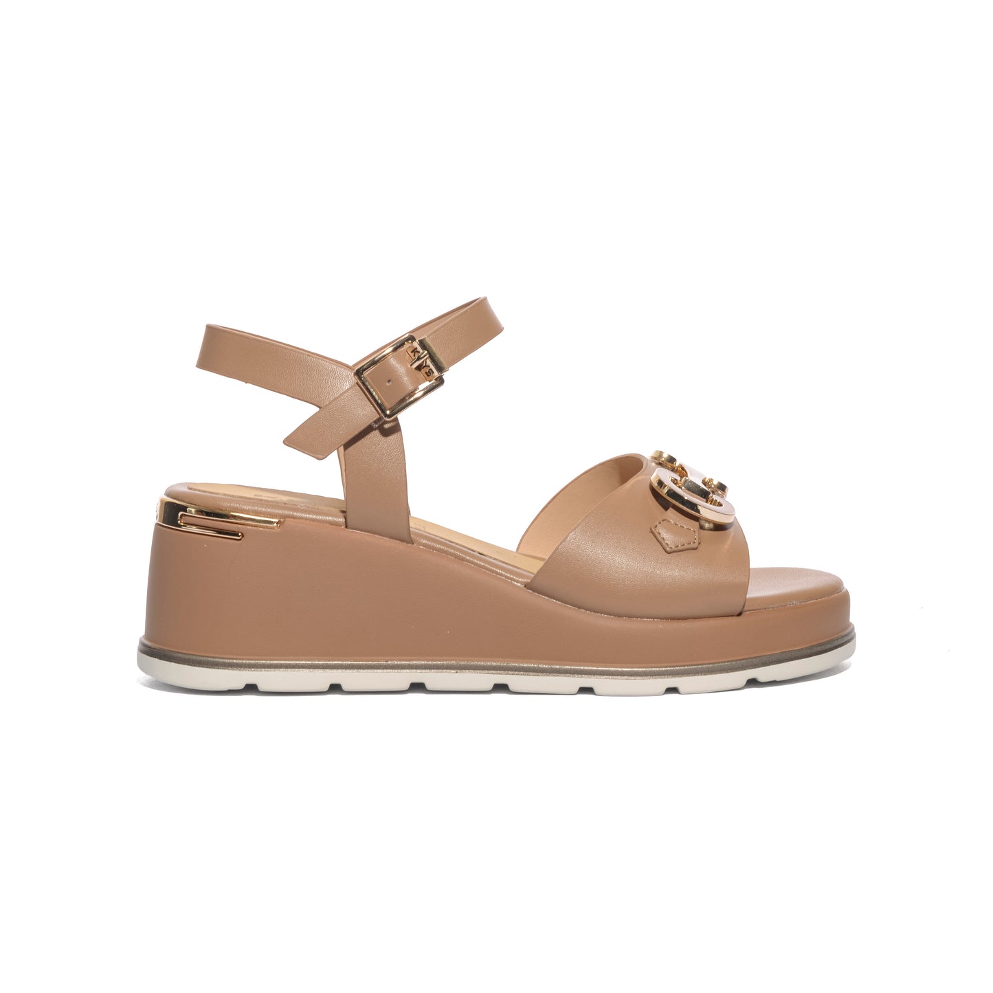 KEYS K12111 CUOIO Sandali Donna 