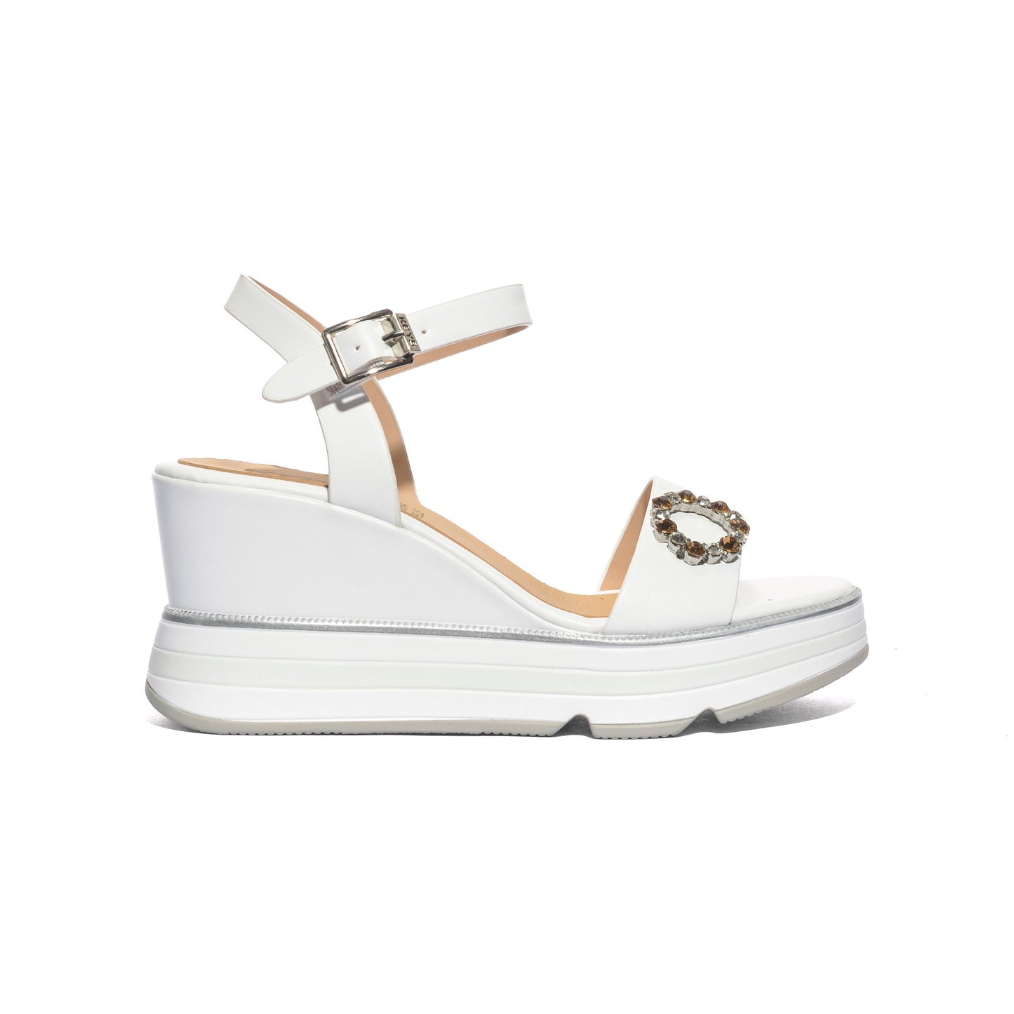 KEYS K12120 WHITE Sandali Donna 