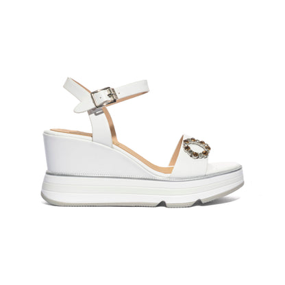 KEYS K12120 WHITE Sandali Donna 