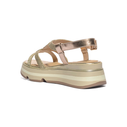 KEYS K12133 PLATINO Sandali Donna 