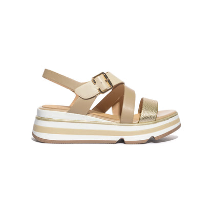 KEYS K12134 GOLD NOCCIOLAGOLD NOCCIOLA Sandali Donna 