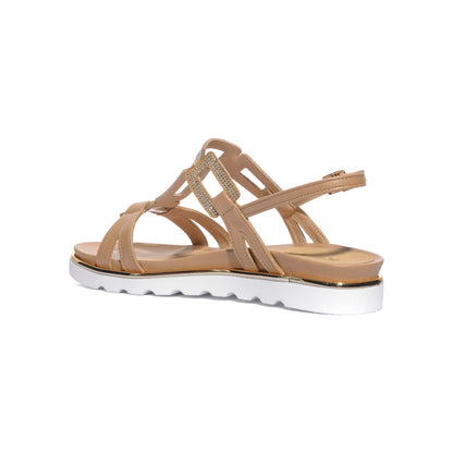 KEYS K12253 CAMEL Sandali Donna 