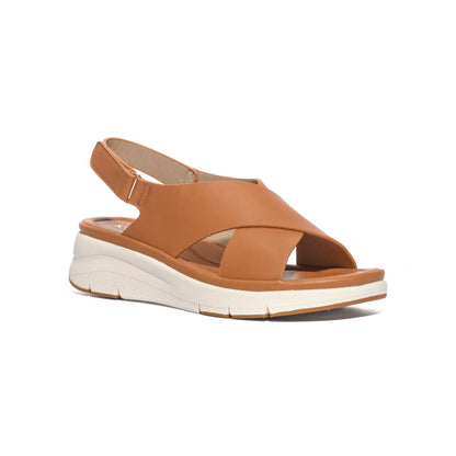 KEYS K12351 CUOIO Sandali Donna 