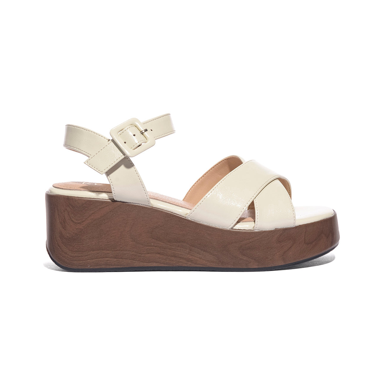 KEYS K12581 OFF WHITE Sandali Donna 