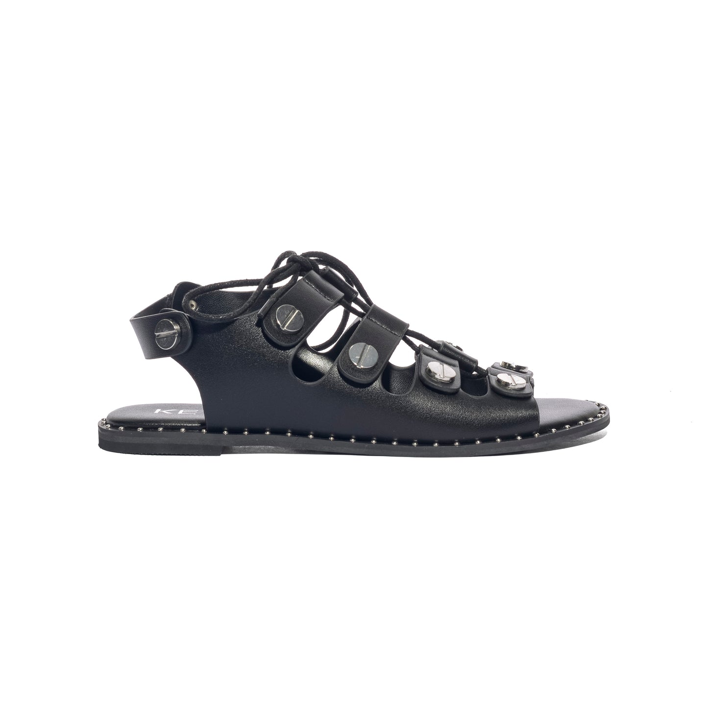 KEYS K12601 BLACK Sandali Donna 