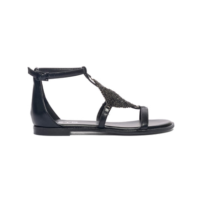 KEYS K12604 BLACK Sandali Donna 