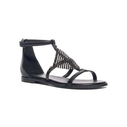 KEYS K12604 BLACK Sandali Donna 
