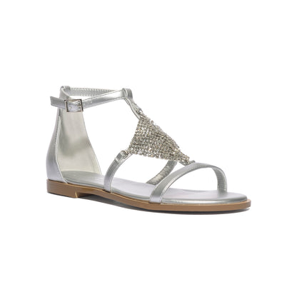 KEYS K12604 SILVER Sandali Donna 