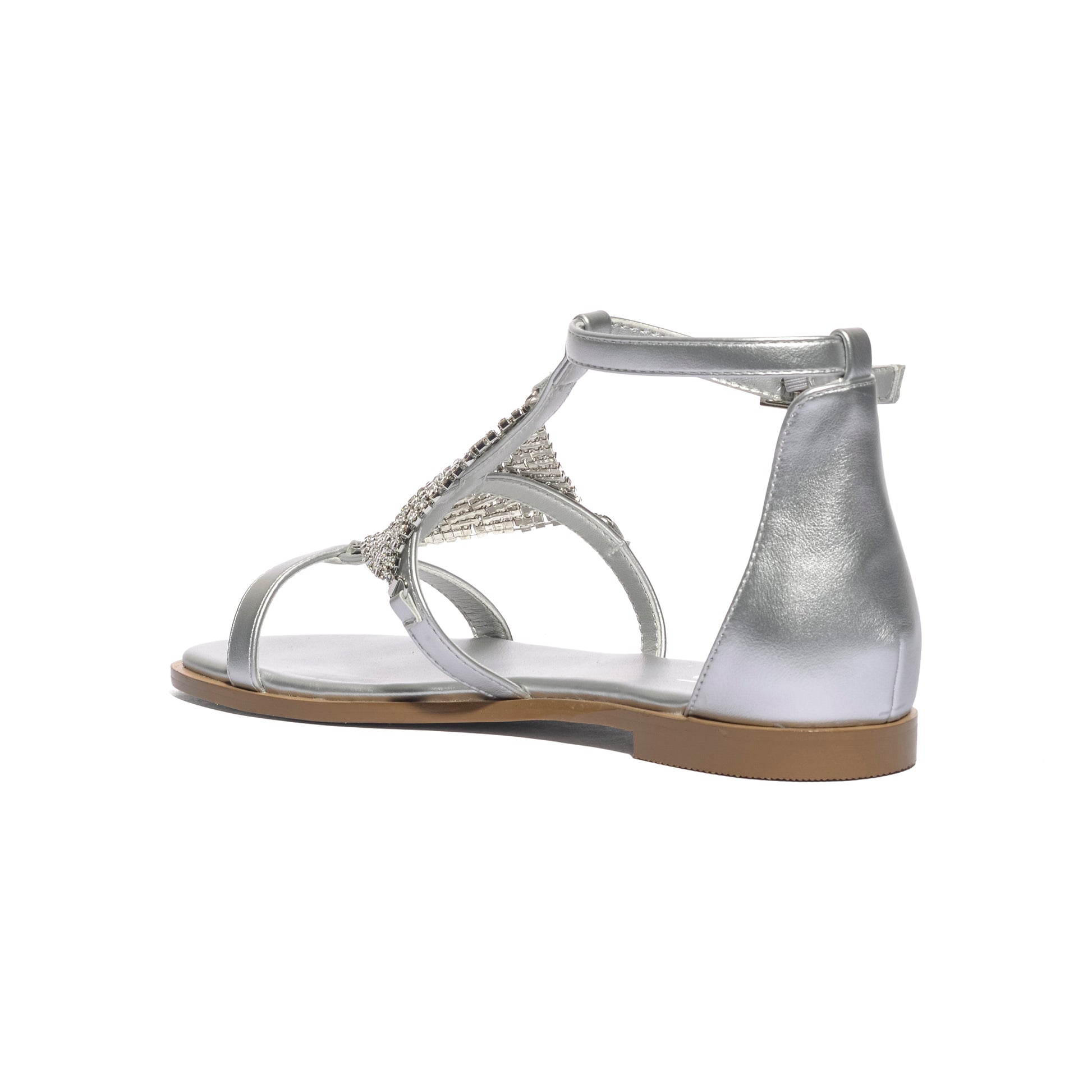 KEYS K12604 SILVER Sandali Donna 