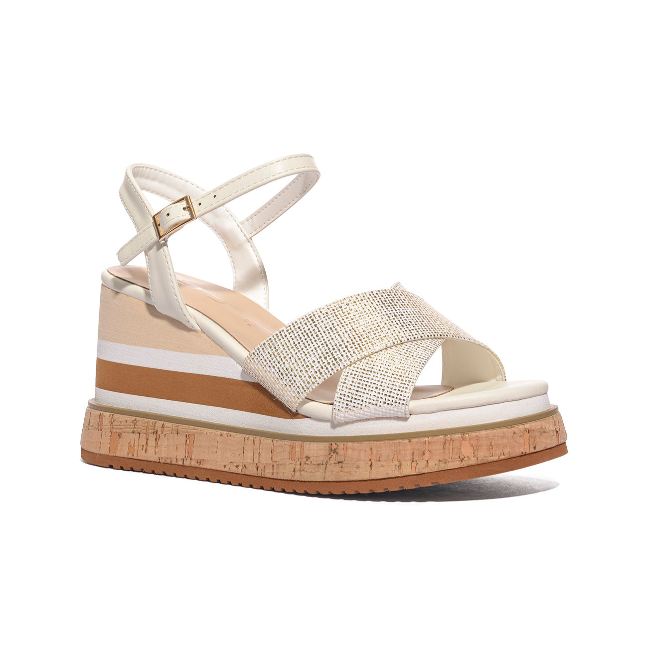 KEYS K12680 WHITEWHITE Sandali Donna 
