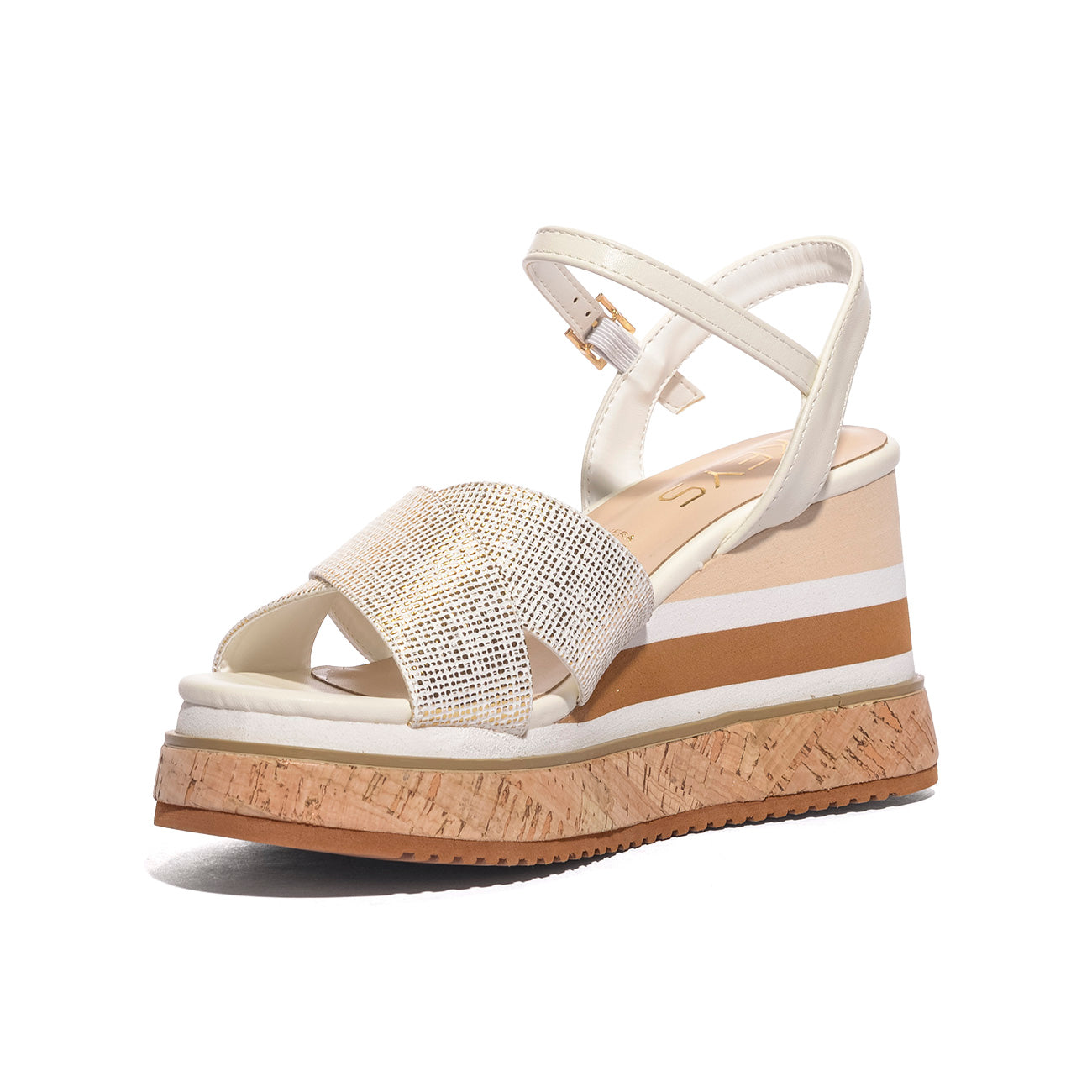 KEYS K12680 WHITEWHITE Sandali Donna 