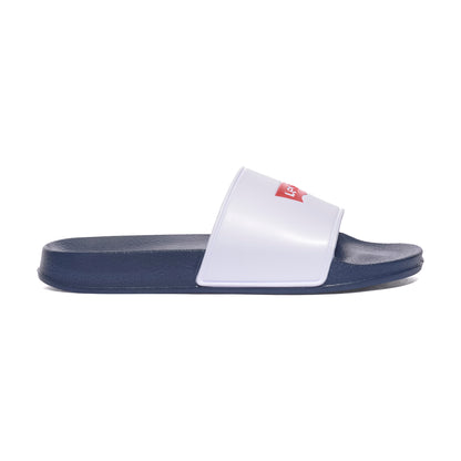 LEVI'S VPOL0221S WHITE NAVY Ciabatte Bambino 