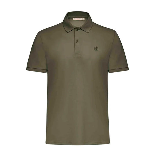 LUMBERJACK 102268296 MILITARY GREEN Polo Uomo 