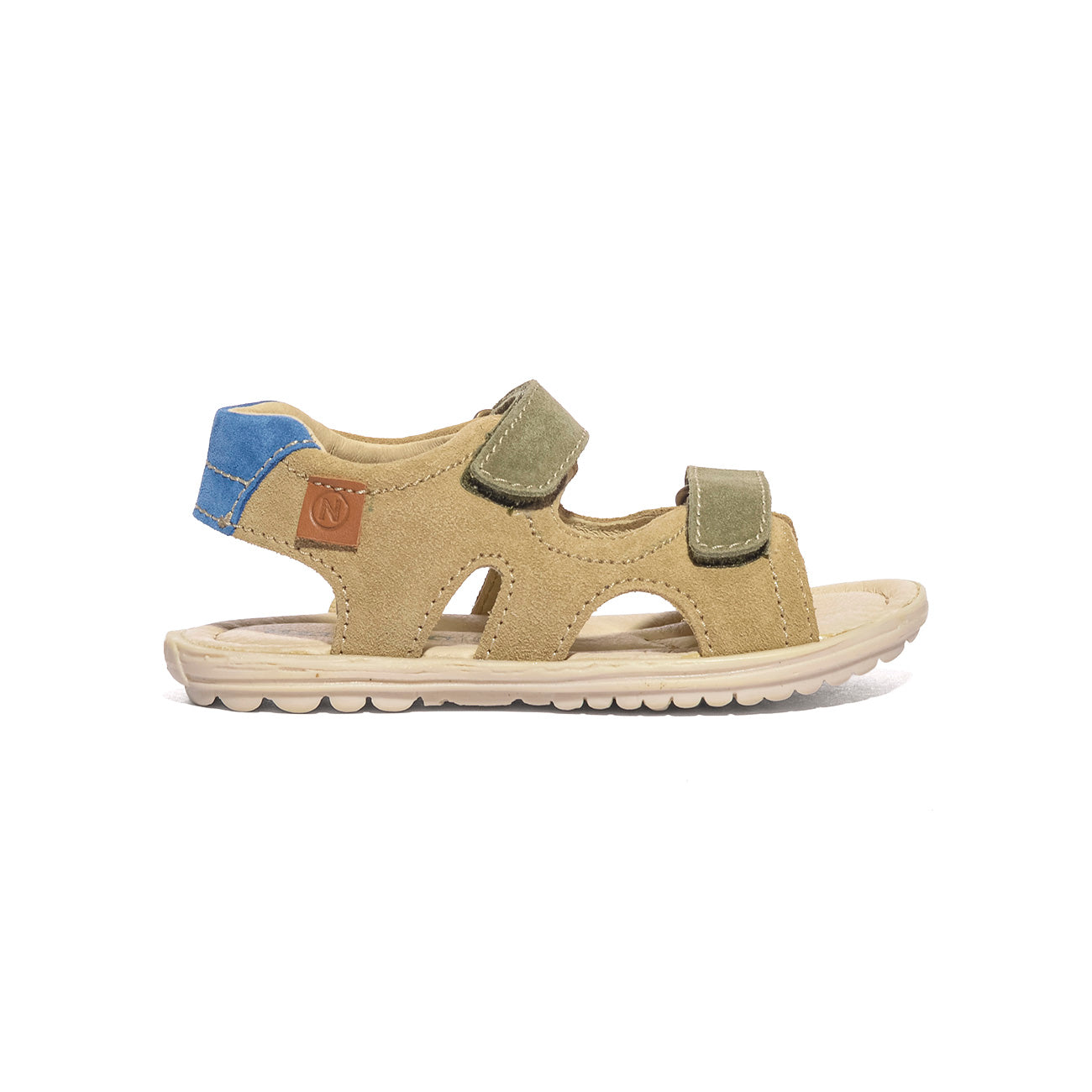 NATURINO 0010502430.02.3D87 SAND MILITARE Sandali Bambino 