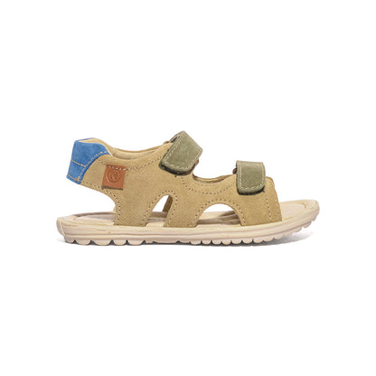 NATURINO 0010502430.02.3D87 SAND MILITARE Sandali Bambino 