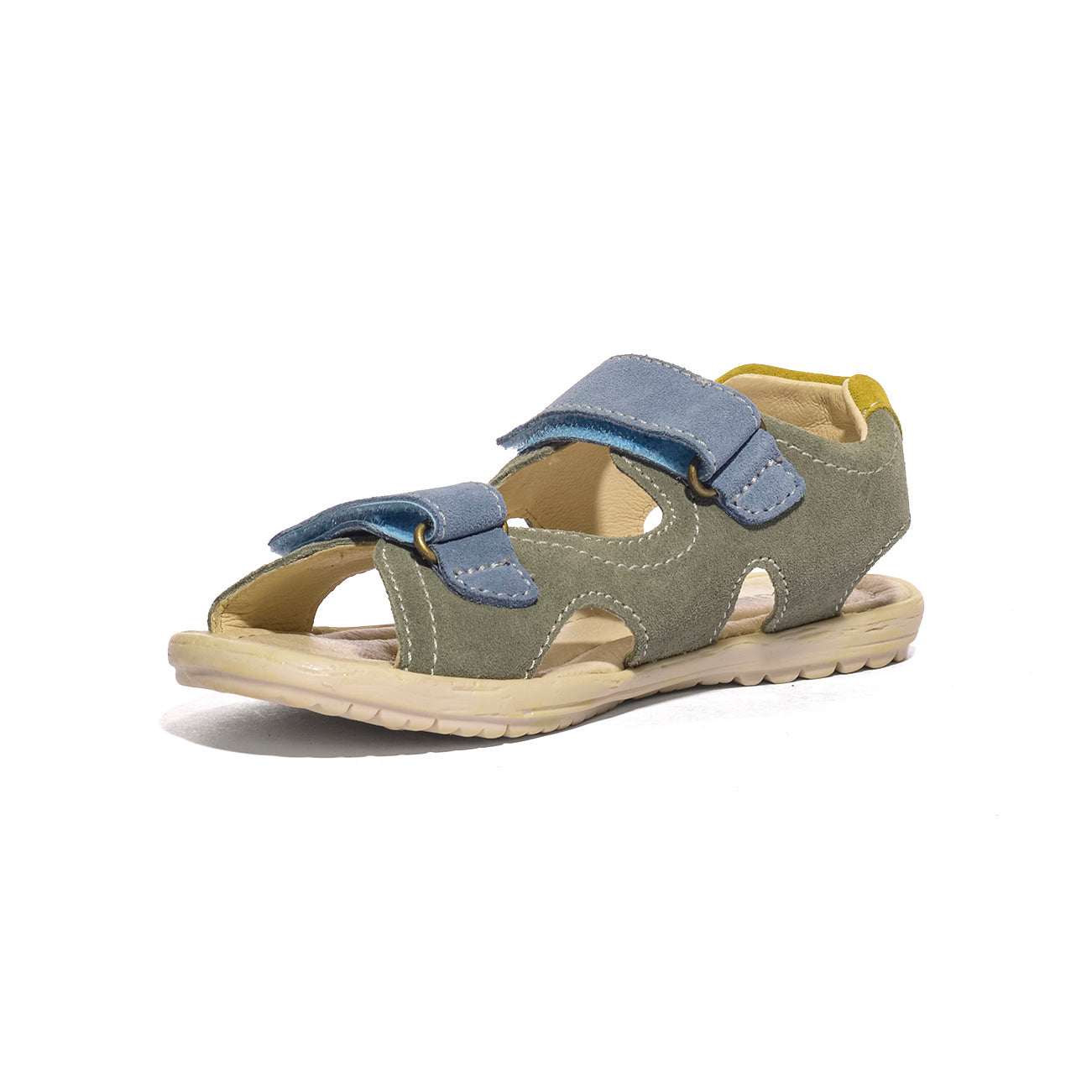 NATURINO 0010502430.02.3F44 OLIVE CELESTE Sandali Bambino 