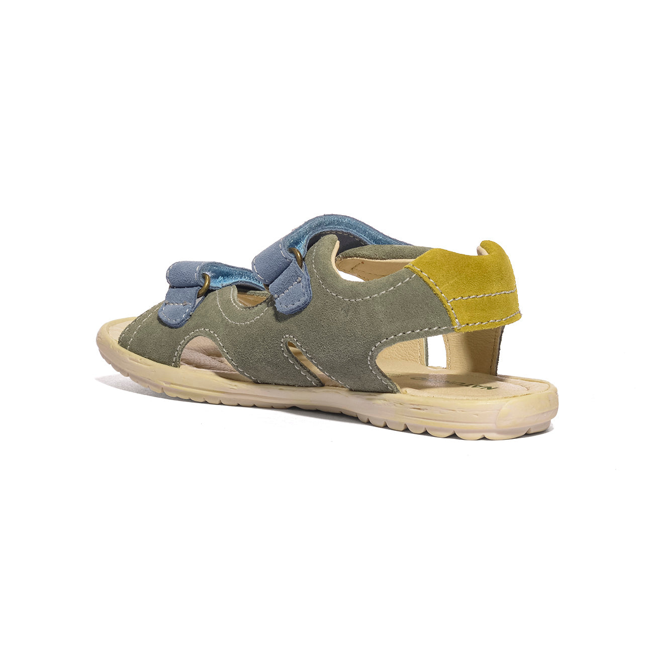 NATURINO 0010502430.02.3F44 OLIVE CELESTE Sandali Bambino 