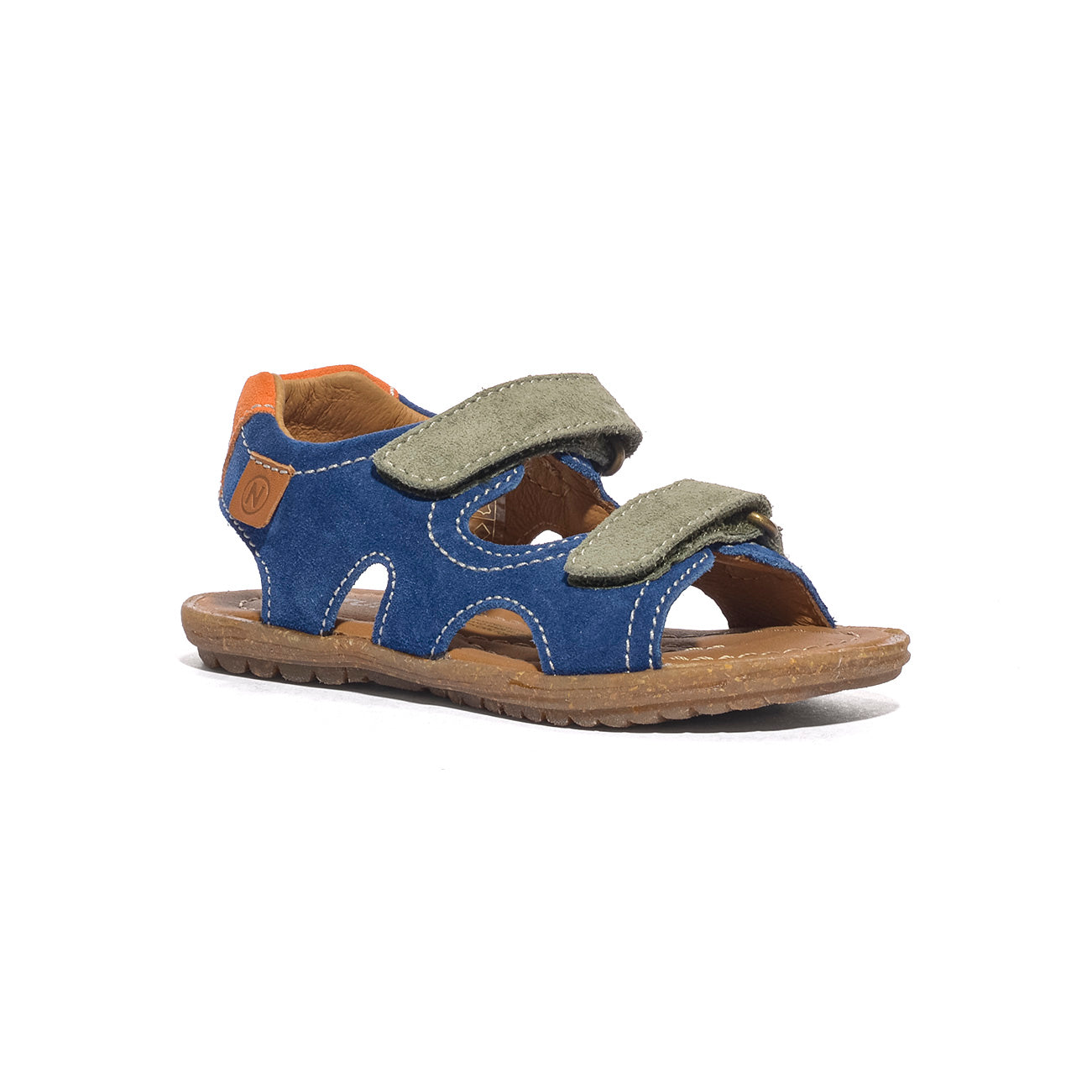 NATURINO 0010502430.02.4C10 BERMUDA OLIVE Sandali Bambino 