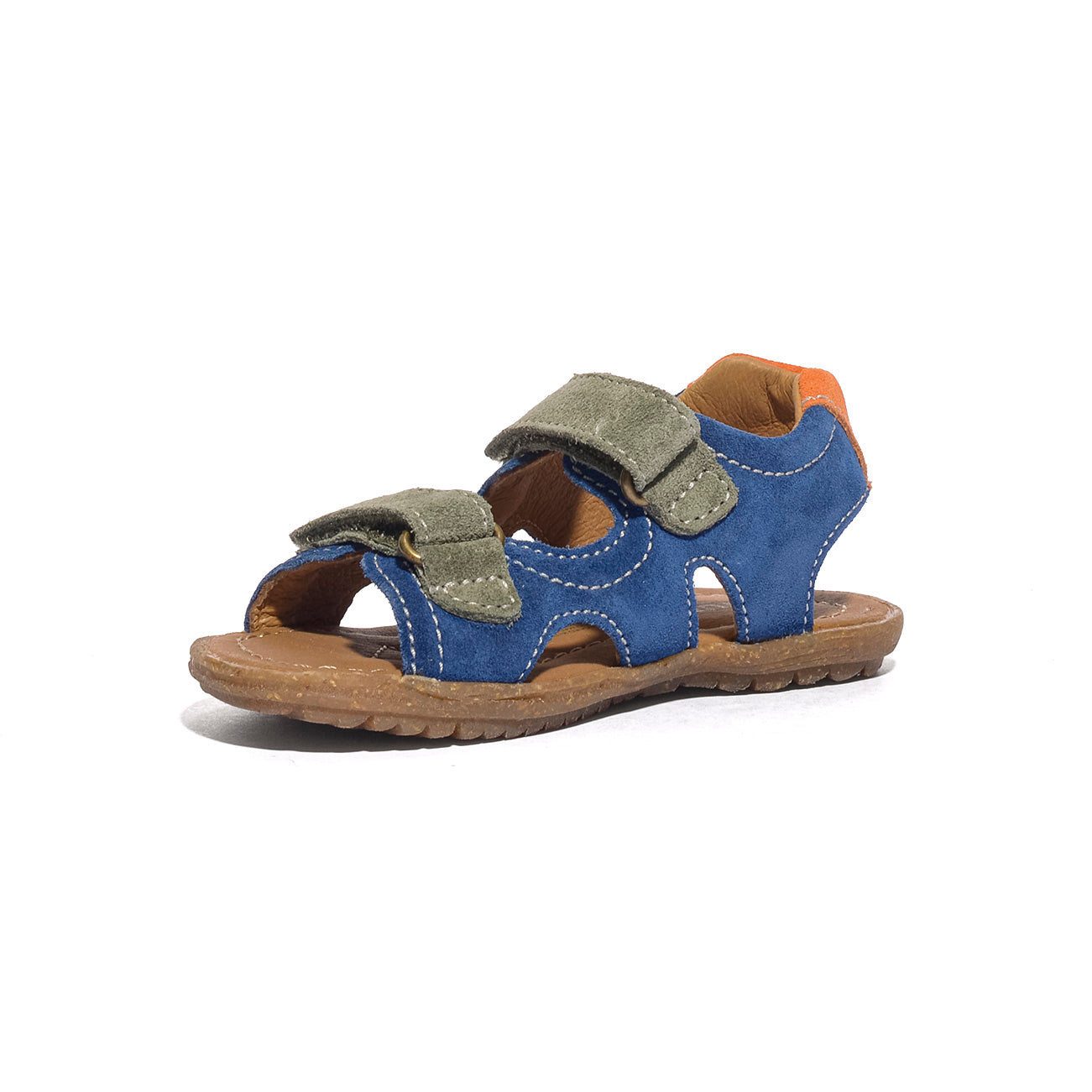 NATURINO 0010502430.02.4C10 BERMUDA OLIVE Sandali Bambino 