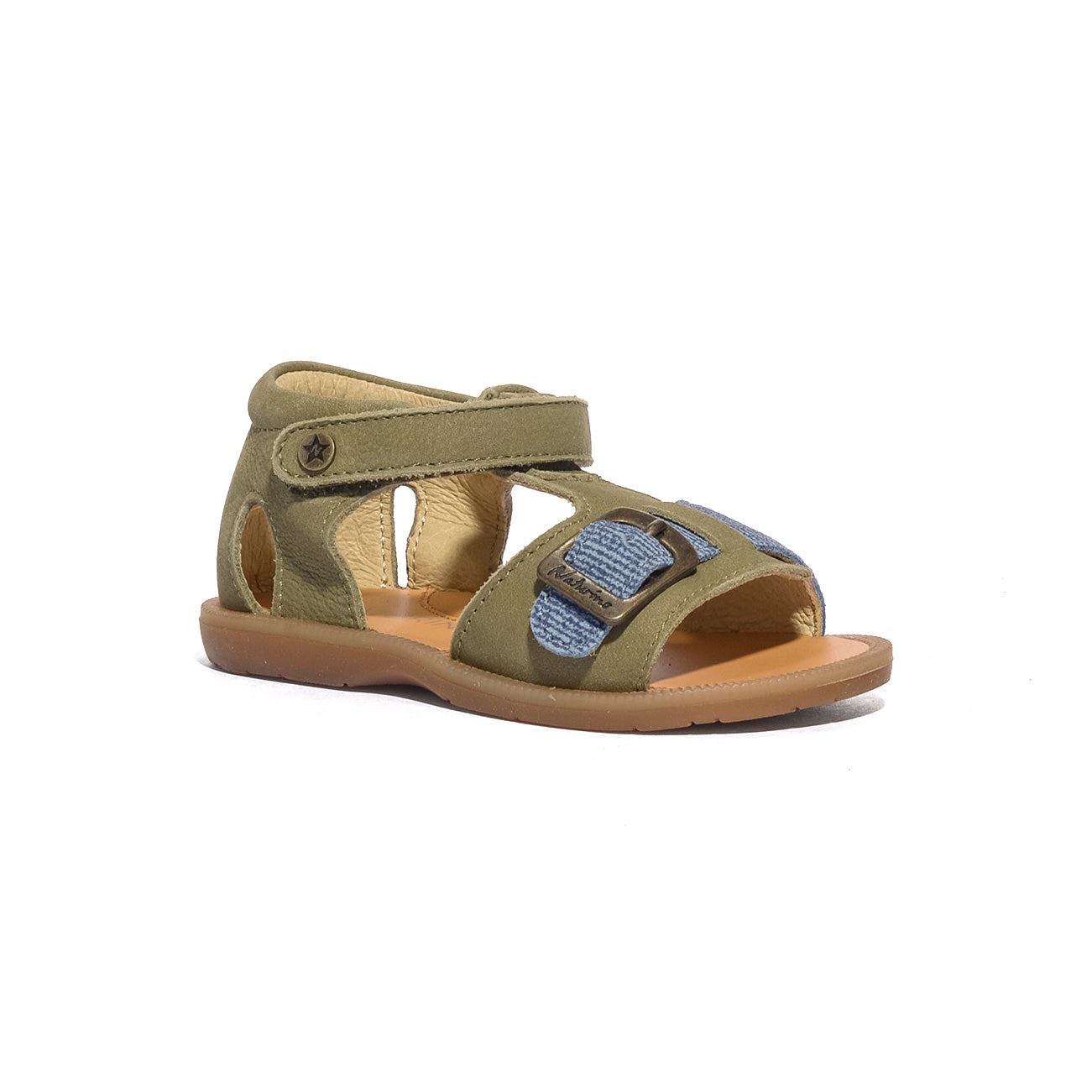 NATURINO 0010502485.45.1F27 MILITARE AZURE Sandali Bambino 