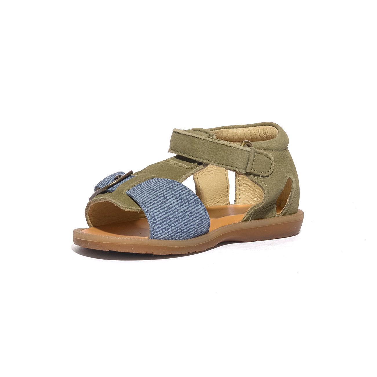 NATURINO 0010502485.45.1F27 MILITARE AZURE Sandali Bambino 