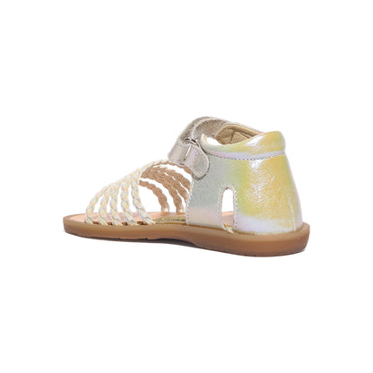 NATURINO 0010502667.10.1N04 WHITE PINK Sandali Bambina 