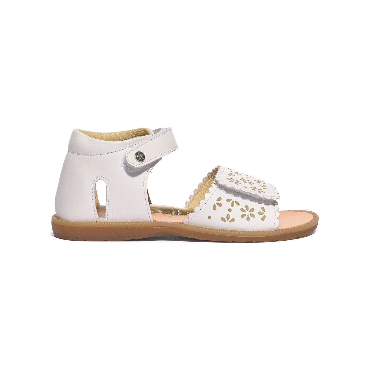 NATURINO 0010503187.01.0N01 WHITE Sandali Bambina 