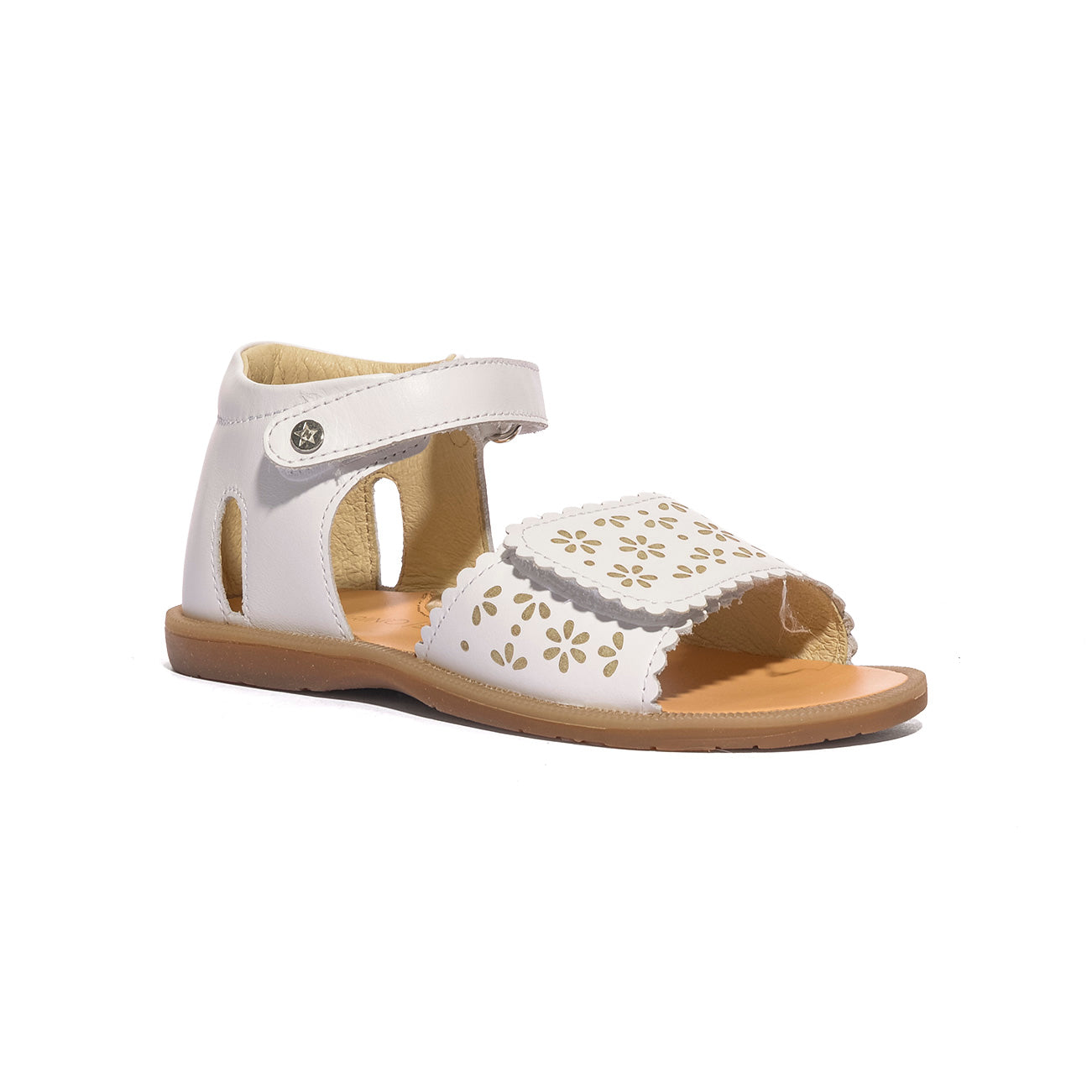 NATURINO 0010503187.01.0N01 WHITE Sandali Bambina 