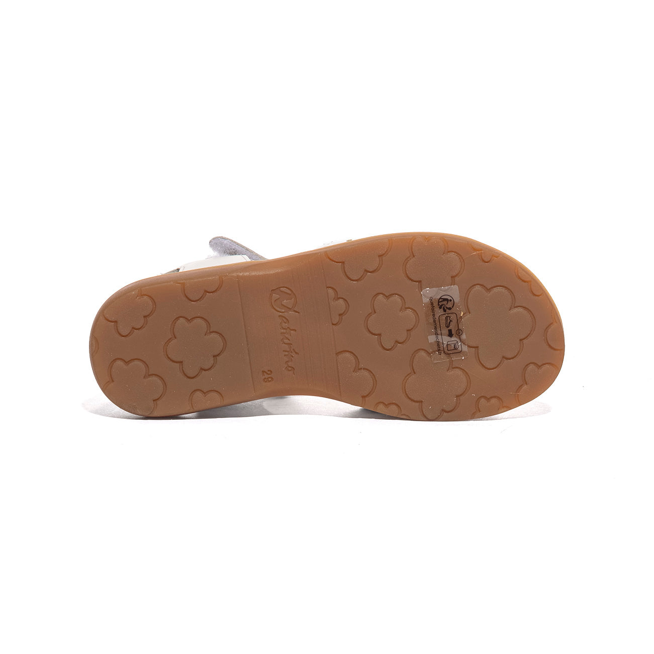 NATURINO 0010503187.01.0N01 WHITE Sandali Bambina 