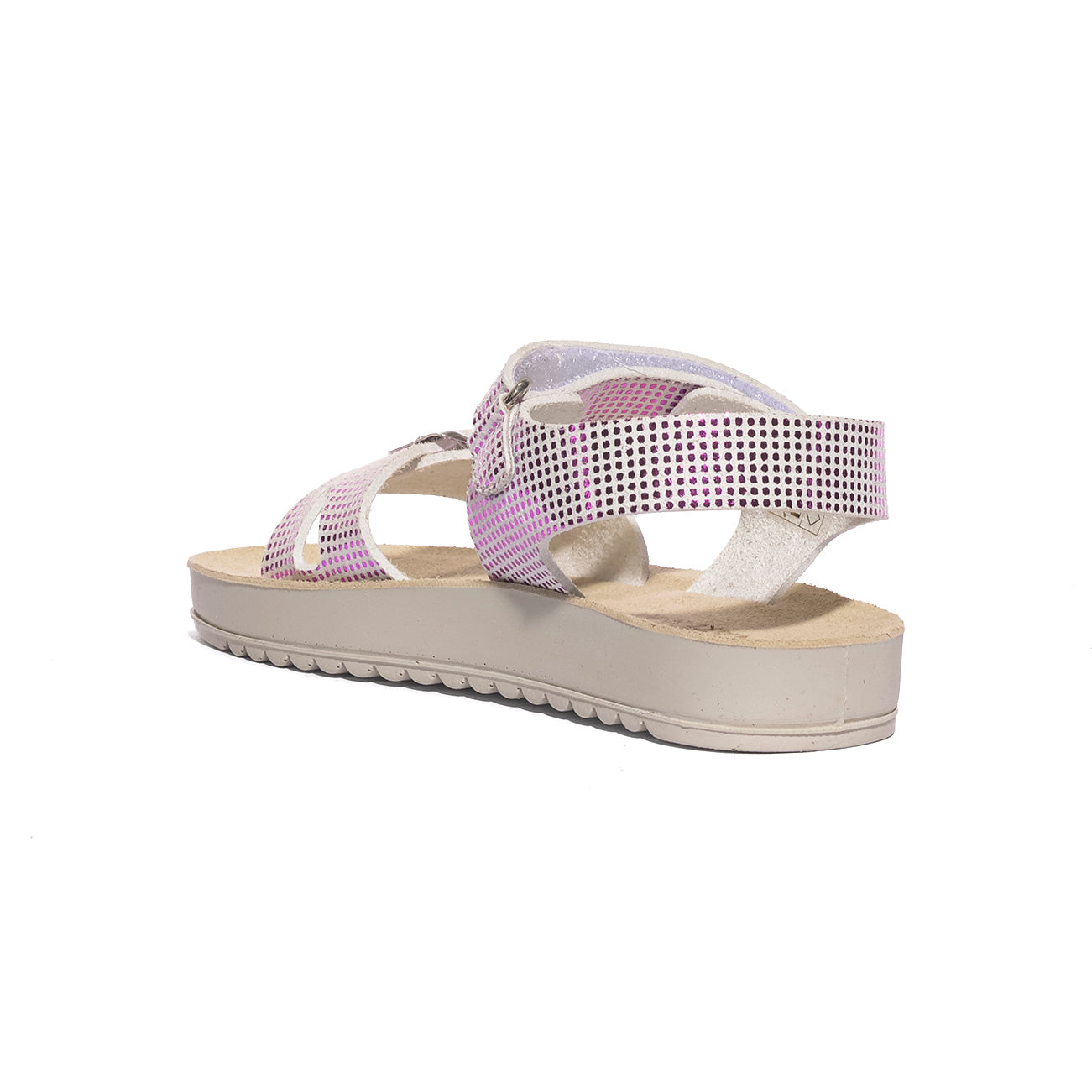 NATURINO 0010503212.02.1N11 WHITE FUCHSIA Sandali Bambina 