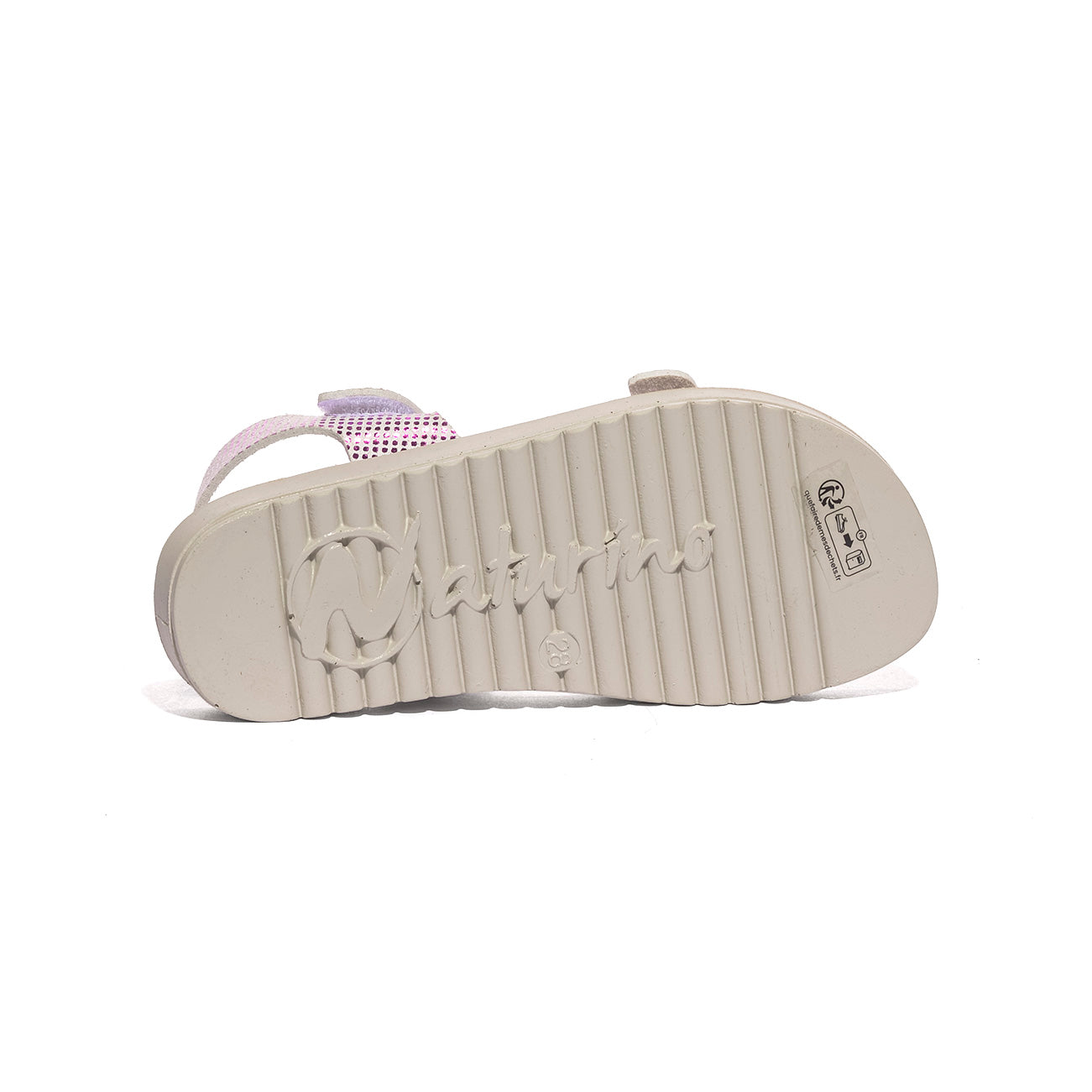 NATURINO 0010503212.02.1N11 WHITE FUCHSIA Sandali Bambina 