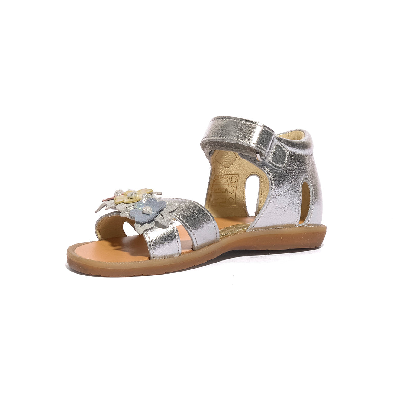 NATURINO 0010503281.02.0Q04 SILVER Sandali Bambina 
